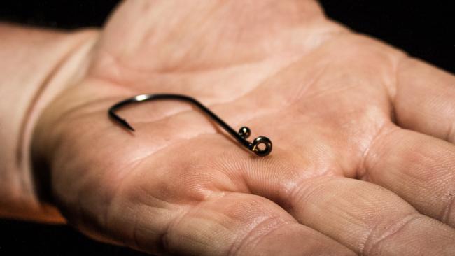 The new Easy2Hook flipping design can be used for many different soft plastic baits. 