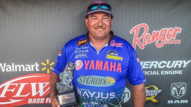 Dennis Berhorst of Holts Summit, Missouri, weighed a five-bass limit totaling 21 pounds, 1 ounce Sunday to win the Walmart Bass Fishing League Ozark Division Super Tournament on Lake of the Ozarks with a two-day total of 10 bass weighing 39 pounds, 8 ounces. For his victory, Berhorst earned $8,349.